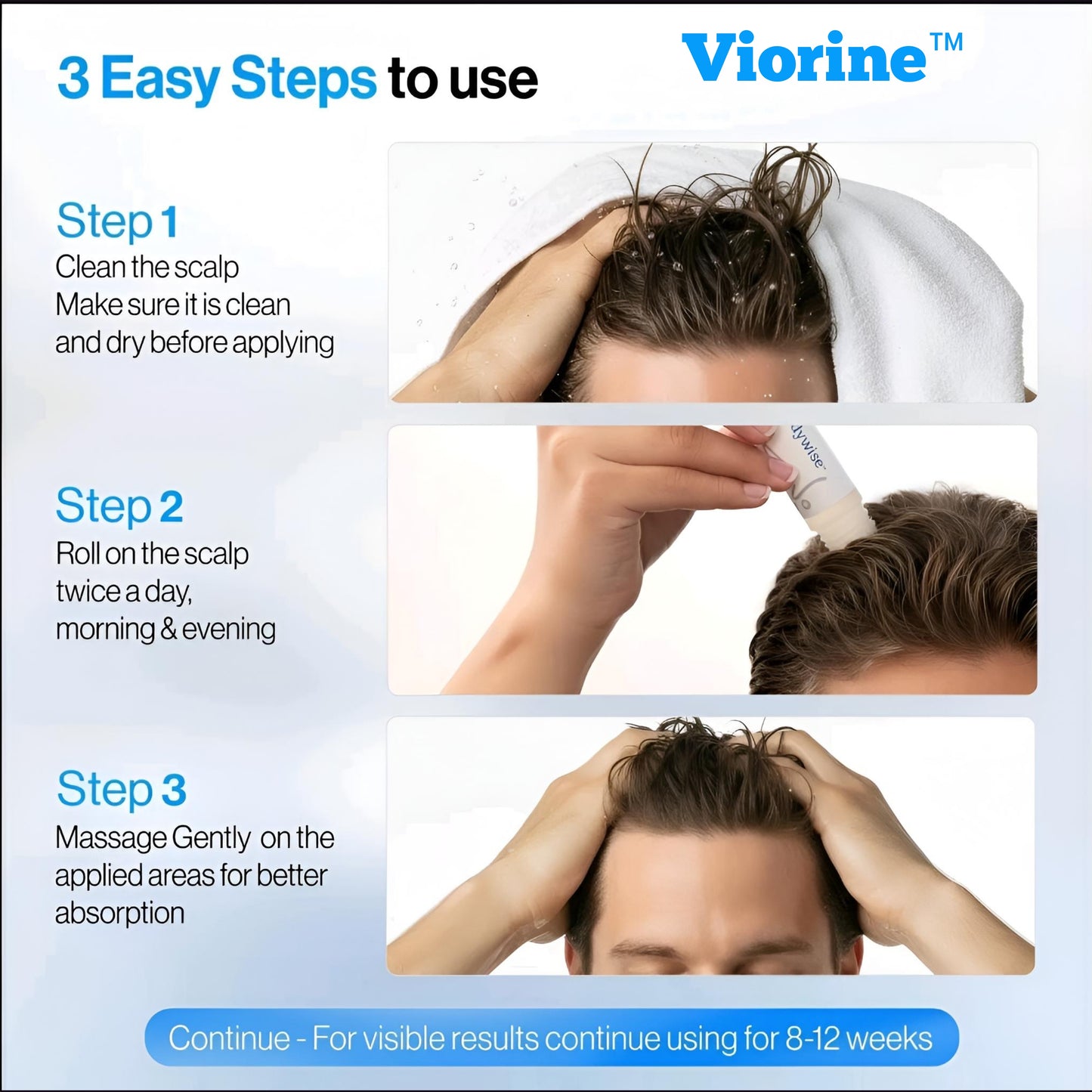 Viorine™ Hair Regrowth Roll-On Serum