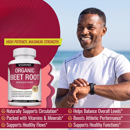 Viorine Organic Beet Root with Black Pepper